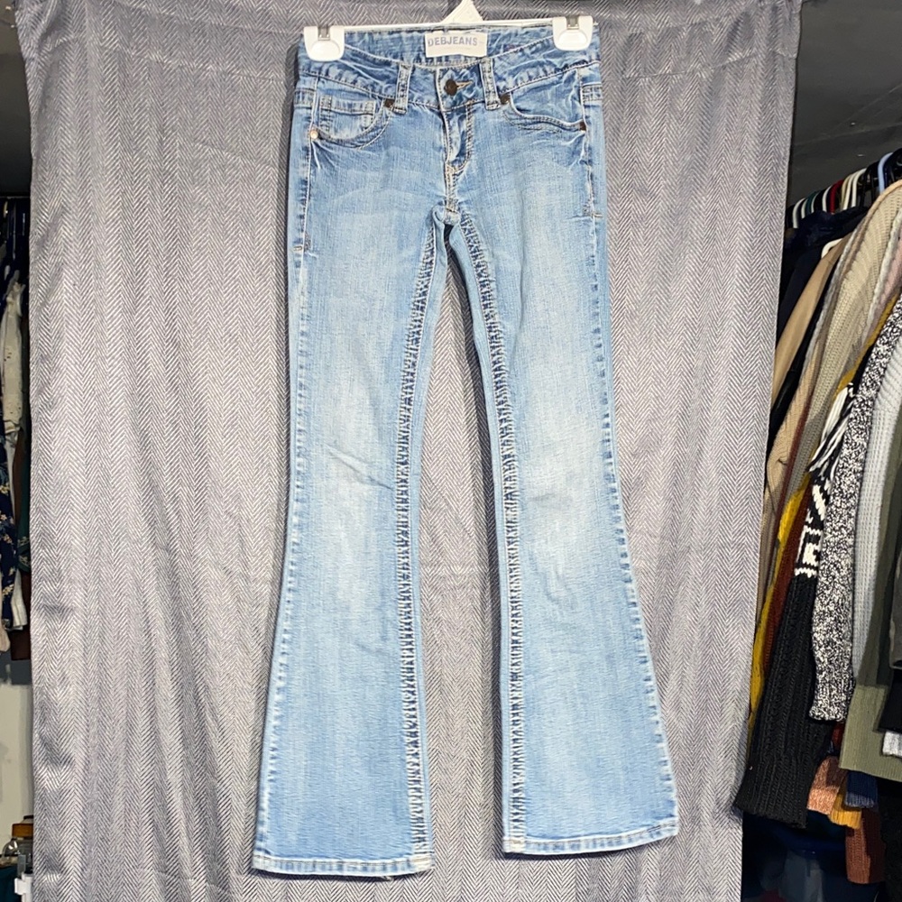 Classic Light Blue Flare Jeans
